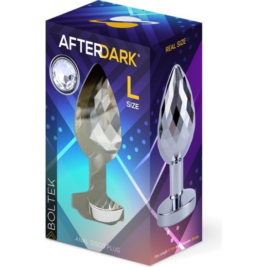 Afterdark Boltek Anal Plug Disco Size L