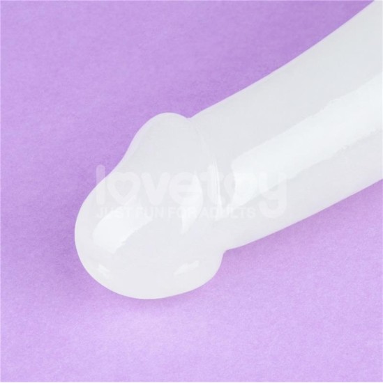 Lovetoy Double dildo Lumino Play Blue Light 10.5
