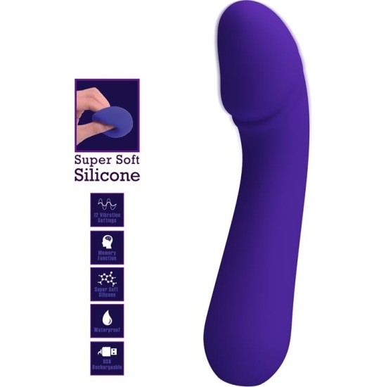Prettylove Cetus Vibrator Purple