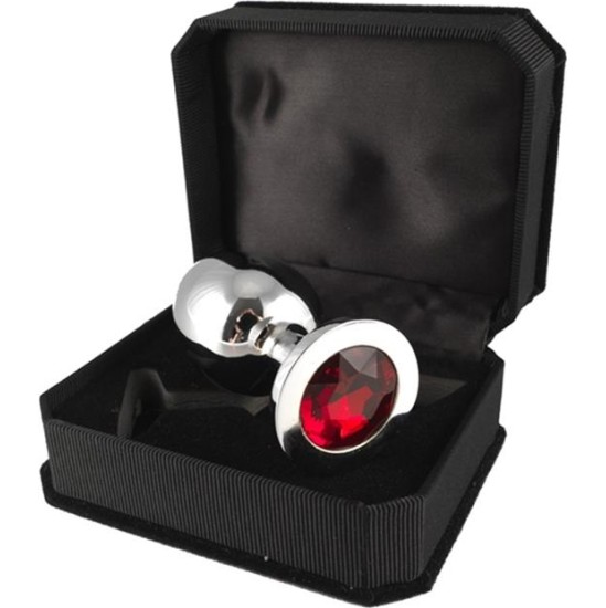 Bondage Play Butt plug, metal-9,7 cm long