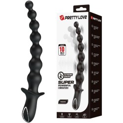 Prettylove Rigdon Anal Beads with Vibration