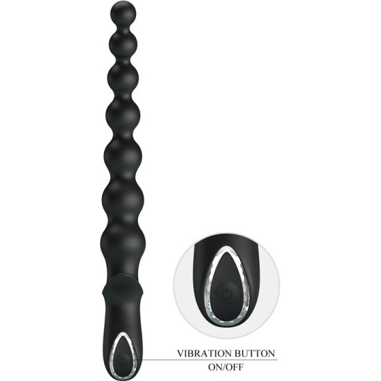 Prettylove Rigdon Anal Beads with Vibration