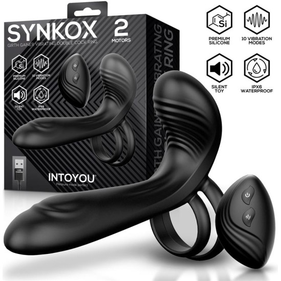 Intoyou Synkox Girth Gainer Vibrating Double Cockring