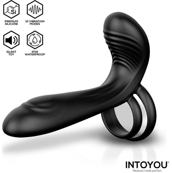 Intoyou Synkox Girth Gainer Vibrating Double Cockring