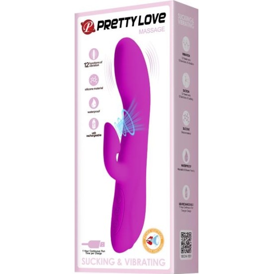 Prettylove Vibe with Clitoris Sucker