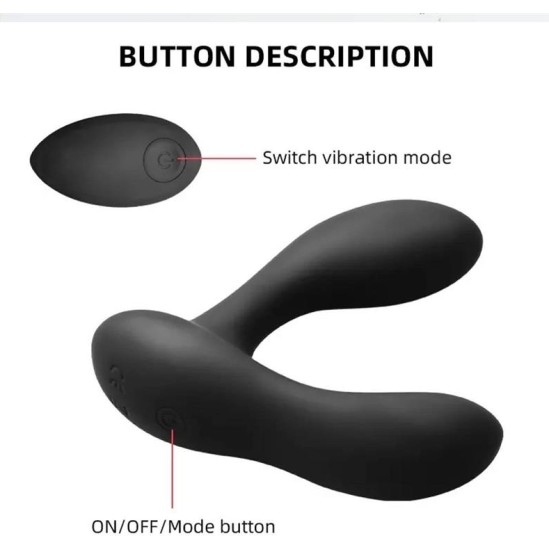 Tardenoche Brett Prostate Massager Remote Control USB Liquid Silicone