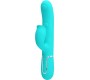 Prettylove Gigi Vibrator Licking and Thumping Turquoise