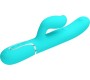 Prettylove Gigi Vibrator Licking and Thumping Turquoise