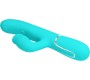 Prettylove Gigi Vibrator Licking and Thumping Turquoise