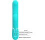 Prettylove Gigi Vibrator Licking and Thumping Turquoise