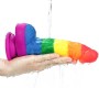 Lovetoy Dildo Prider 8 Liquid Silicone LGBT
