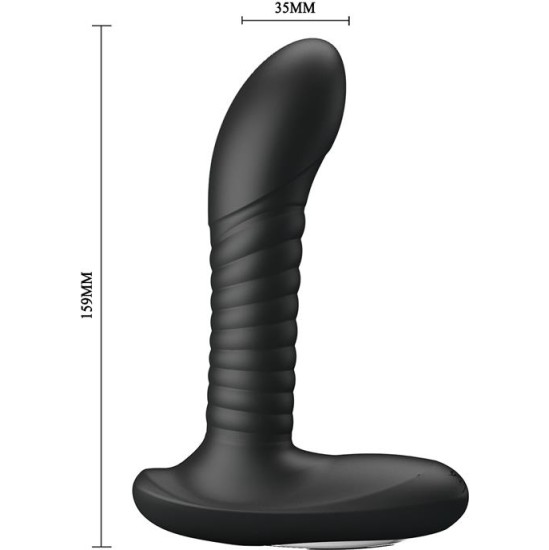 Mr Play Prostate Massager with Vibration and Rotating Balls