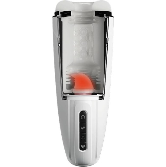 Prettylove Marissa Male Masturbator Vibration, Heating, Sex Talk and Licking