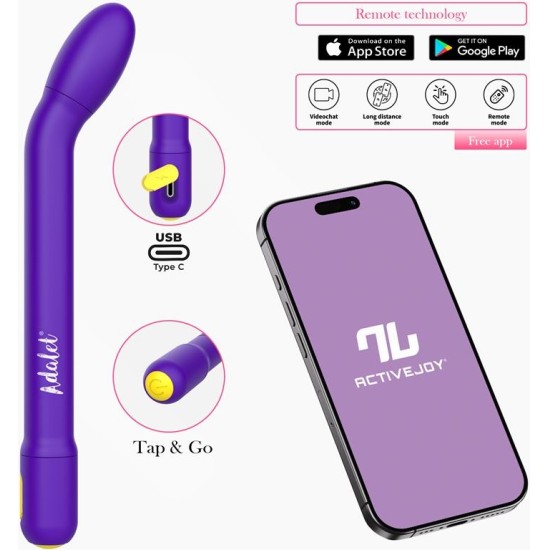 Adalet Gently G-Point Vibrator with APP Purple