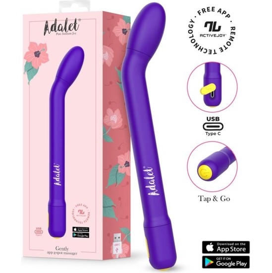 Adalet Gently G-Point Vibrator with APP Purple