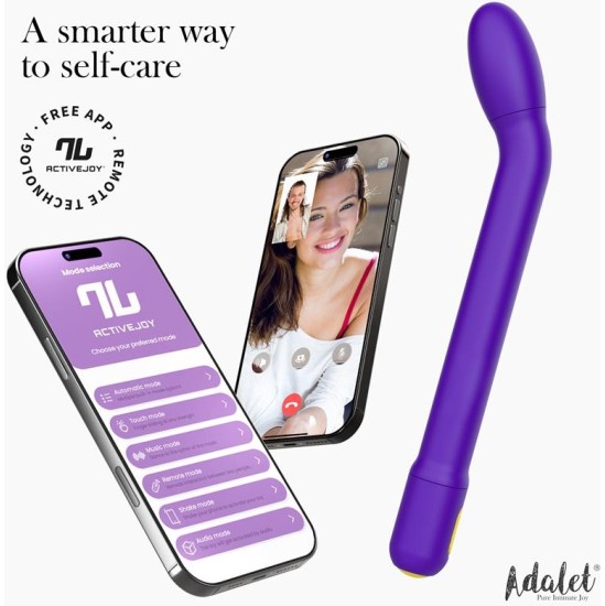 Adalet Gently G-Point Vibrator with APP Purple