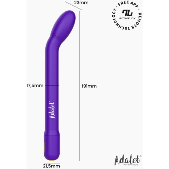 Adalet Gently G-Point Vibrator with APP Purple