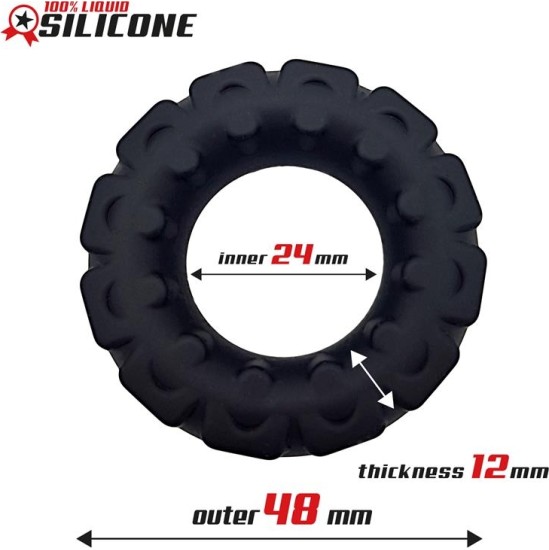 Beast Rings Liquid Silicone Cock Ring 2.4 cm