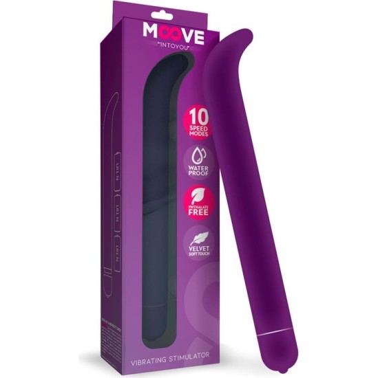 Moove Vibe Stimulator G-spot 10 functions Purple