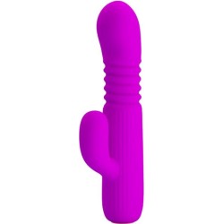 Prettylove Leopold Thrusting Vibe USB Silicone