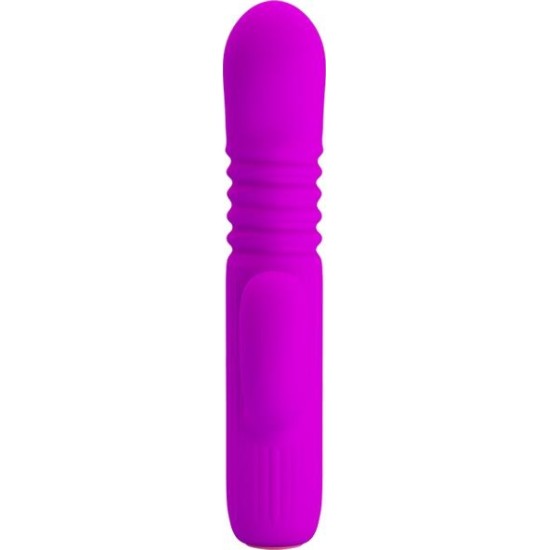 Prettylove Leopold Thrusting Vibe USB Silicone