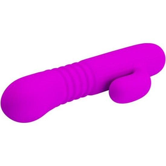 Prettylove Leopold Thrusting Vibe USB Silicone