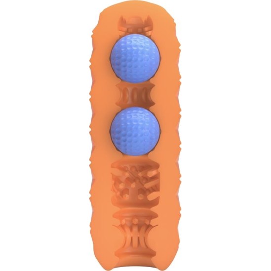 Prettylove Male Masturbator HoneyComb with 2 Internal Balls