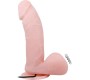 Baile Oliver Vibrating Realistic Dildo with Rotation and Remote Control