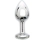 Rimba Toys Metal Butt Plug Sofia Clear Jewel