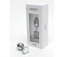 Rimba Toys Metal Butt Plug Sofia Clear Jewel