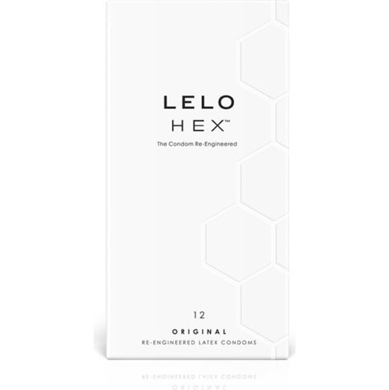 Lelo HEX ORIGINAL Condoms 12 Pack