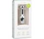 Easytoys Metal Butt Plug No. 9 - Silver/Clear