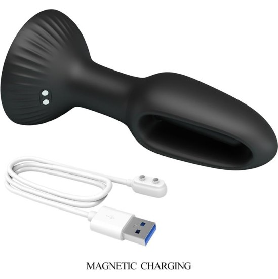 Prettylove Hubert Anal Plug with 7 Wiggling