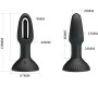 Prettylove Hubert Anal Plug with 7 Wiggling