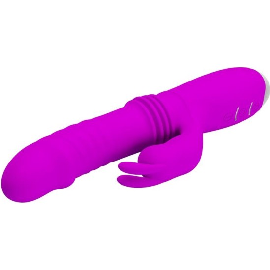 Prettylove Dorothy Thrusting Vibrator USB Purple