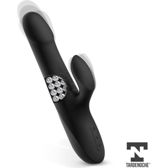 Tardenoche Squidy Vibe with Thrusting Movement and Rotating Beads USB Silicone