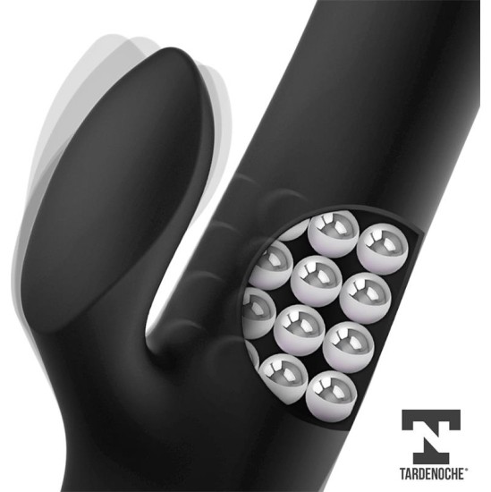 Tardenoche Squidy Vibe with Thrusting Movement and Rotating Beads USB Silicone