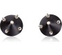 Latetobed Bdsm Line Nipple Covers with Spikes Black