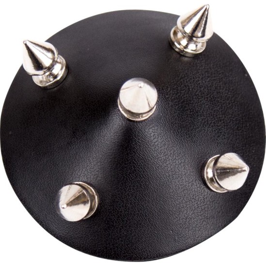 Latetobed Bdsm Line Nipple Covers with Spikes Black