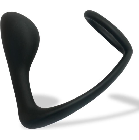 Afterdark Yastant Anal Plug with Testicles Ring