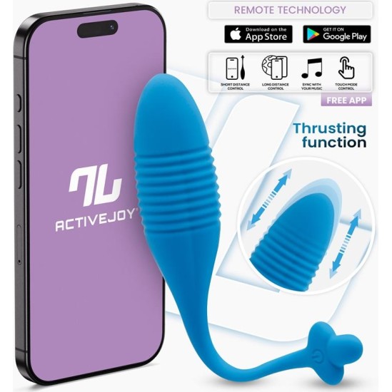 Intoyou App Series Egg with Thrusting with APP Magnetic USB