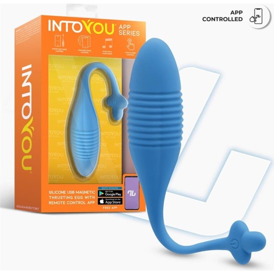 Intoyou App Series Egg with Thrusting with APP Magnetic USB