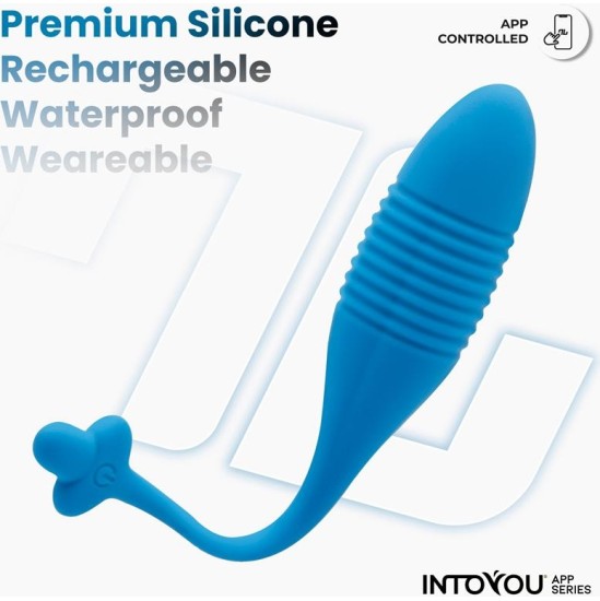 Intoyou App Series Egg with Thrusting with APP Magnetic USB