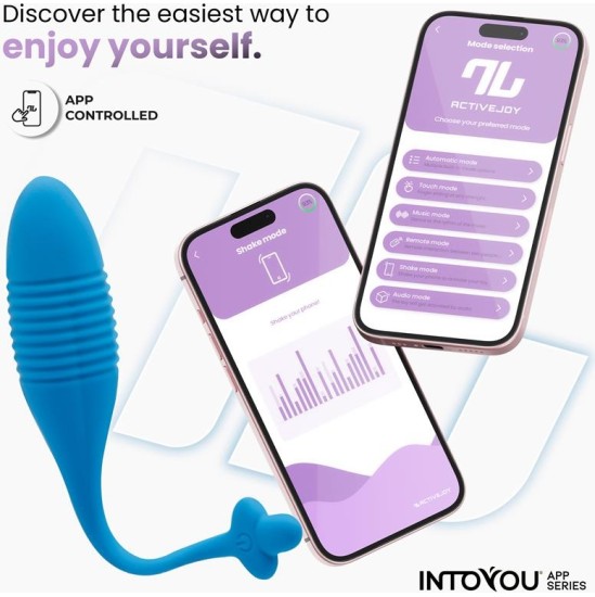 Intoyou App Series Egg with Thrusting with APP Magnetic USB