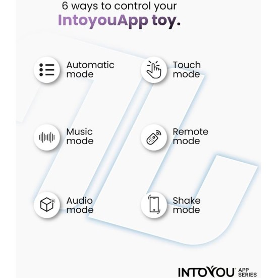 Intoyou App Series Egg with Thrusting with APP Magnetic USB