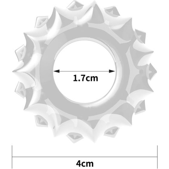 Lovetoy Penis Ring Power Plus Clear