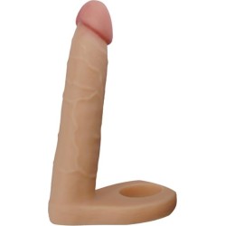 Lovetoy Dildo The Ultra Soft Double 6.25 Flesh