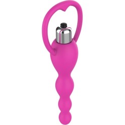 A-Gusto Anal Chain with Vibration Pink