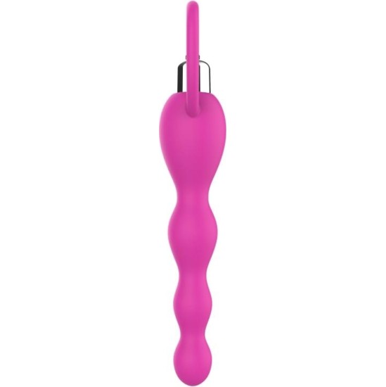 A-Gusto Anal Chain with Vibration Pink