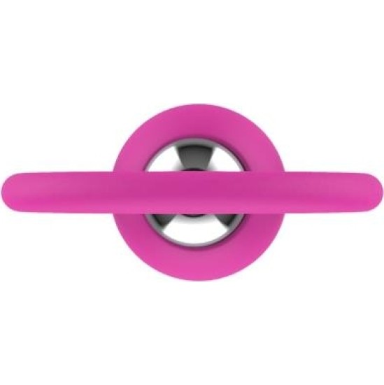 A-Gusto Anal Chain with Vibration Pink
